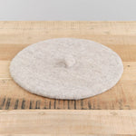 Muskhane Home Bath Organization Calabash Cover in Light Stone Light Stone / Small