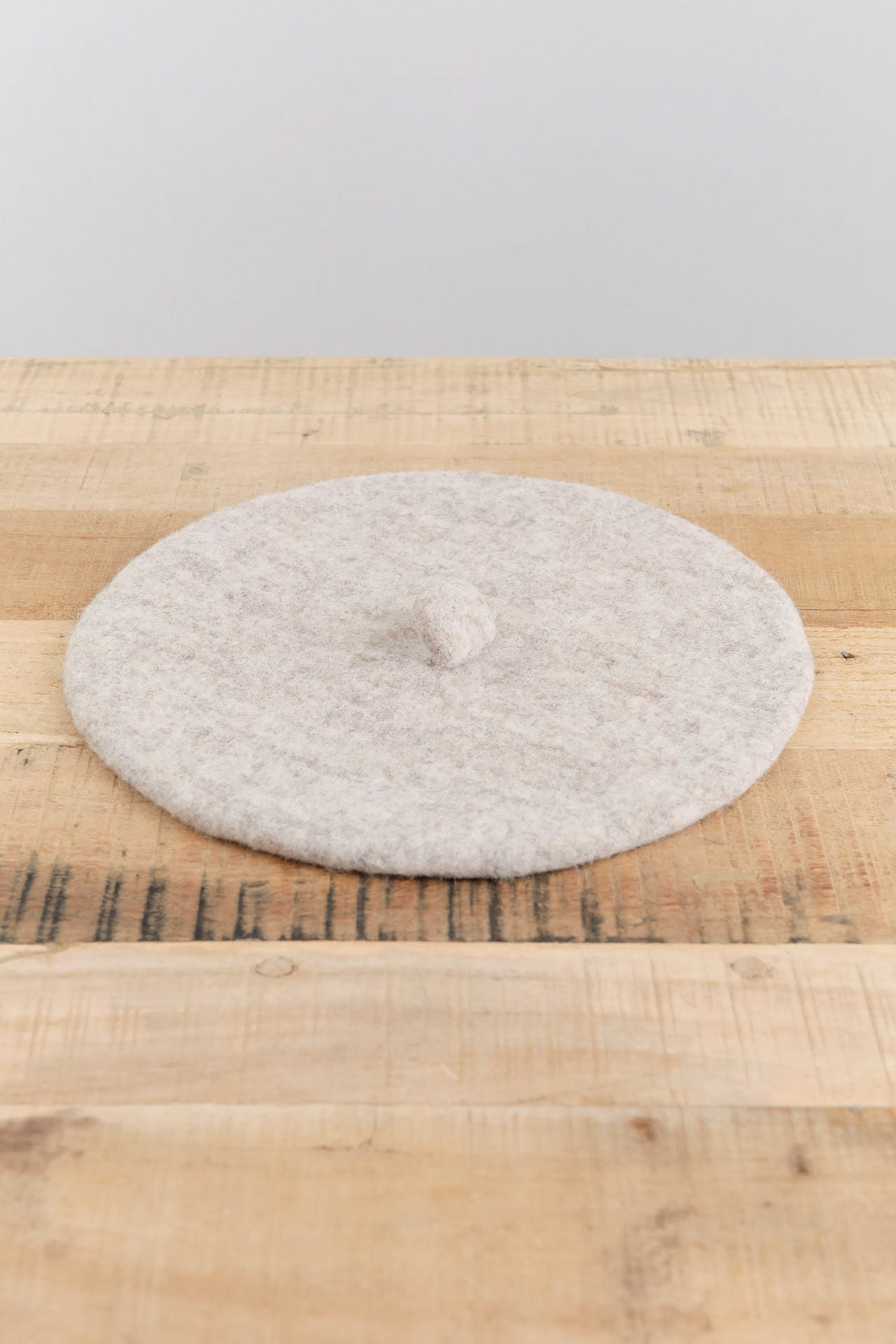 Muskhane Home Bath Organization Calabash Cover in Light Stone Light Stone / Small