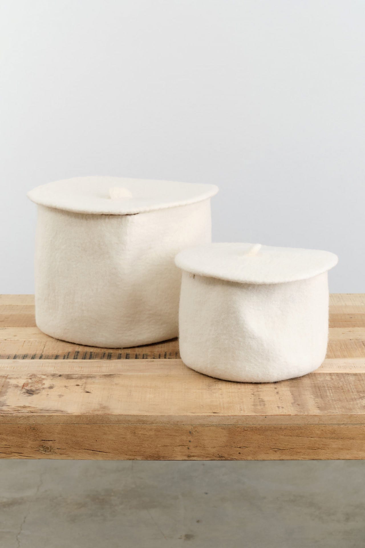 Muskhane Home Bath Organization Calabash Cover in Natural