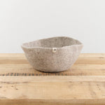 Muskhane Home Baskets Felt Basket in Light Stone Light Stone / Medium