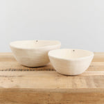 Muskhane Home Baskets Felt Basket in Natural