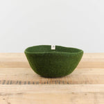 Muskhane Home Baskets Felt Basket in Olive Olive / Small