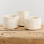 Muskhane Home Baskets Nested Basket in Natural