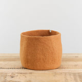 Muskhane Home Baskets Storage Calabash in Caramel