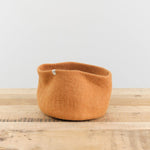 Muskhane Home Baskets Storage Calabash in Caramel