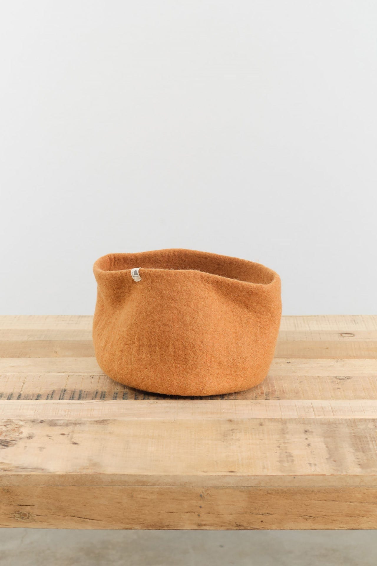 Muskhane Home Baskets Storage Calabash in Caramel