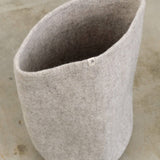 Muskhane Home Baskets Storage Calabash in Light Stone