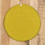 Muskhane Home Kitchen Coasters Two-Tone Pastille in Anise-Chartreuse