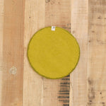 Muskhane Home Kitchen Coasters Two-Tone Pastille in Anise-Chartreuse
