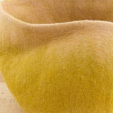 Muskhane Home Baskets Two-Tone Storage Calabash in Pistachio-Nude