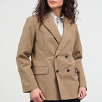Styled angled view of Essential Jacket