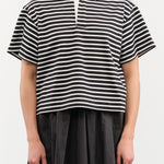 Nicholson & Nicholson Apparel Womens Blouses Rita Top in Black/White