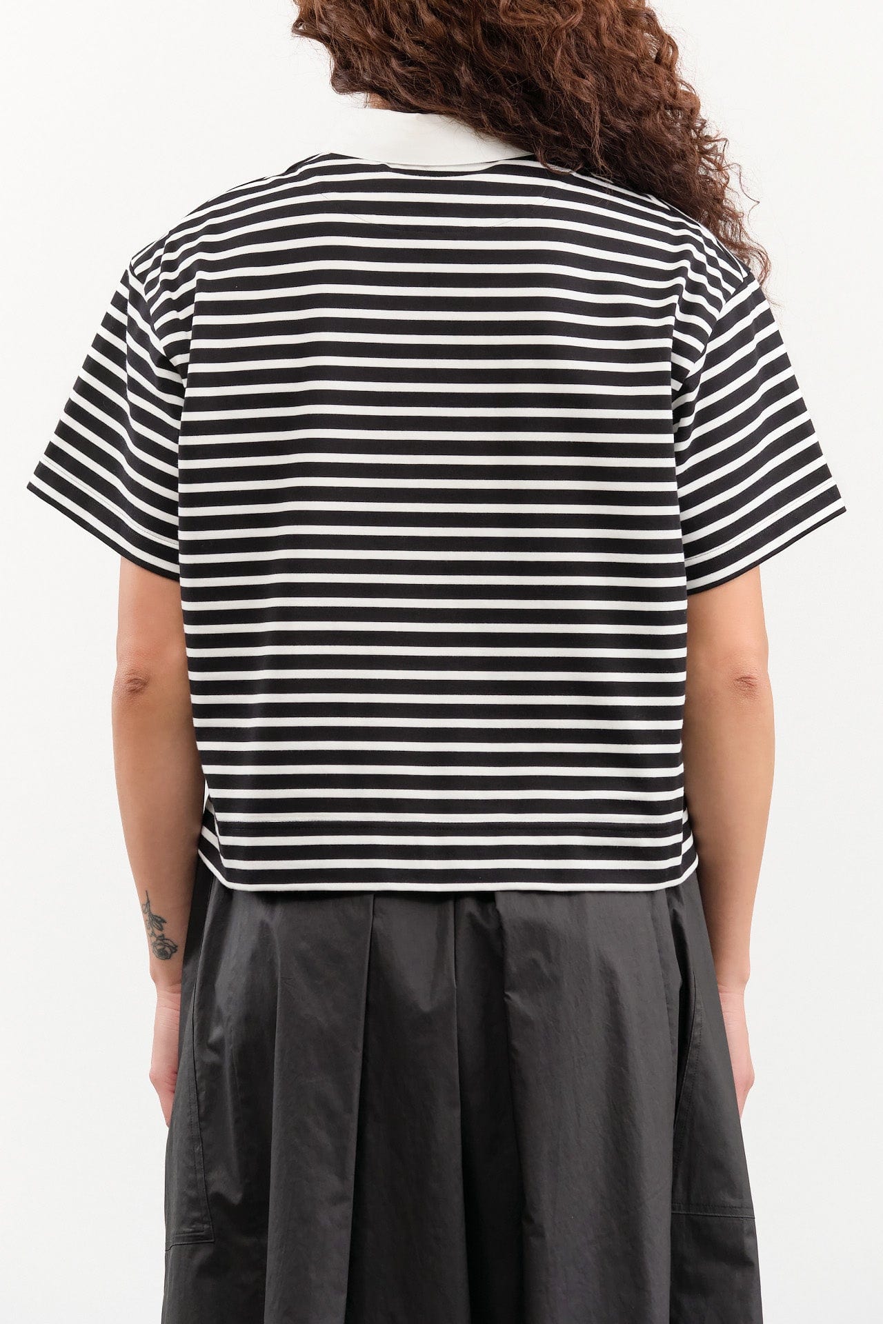 Nicholson & Nicholson Apparel Womens Blouses Rita Top in Black/White