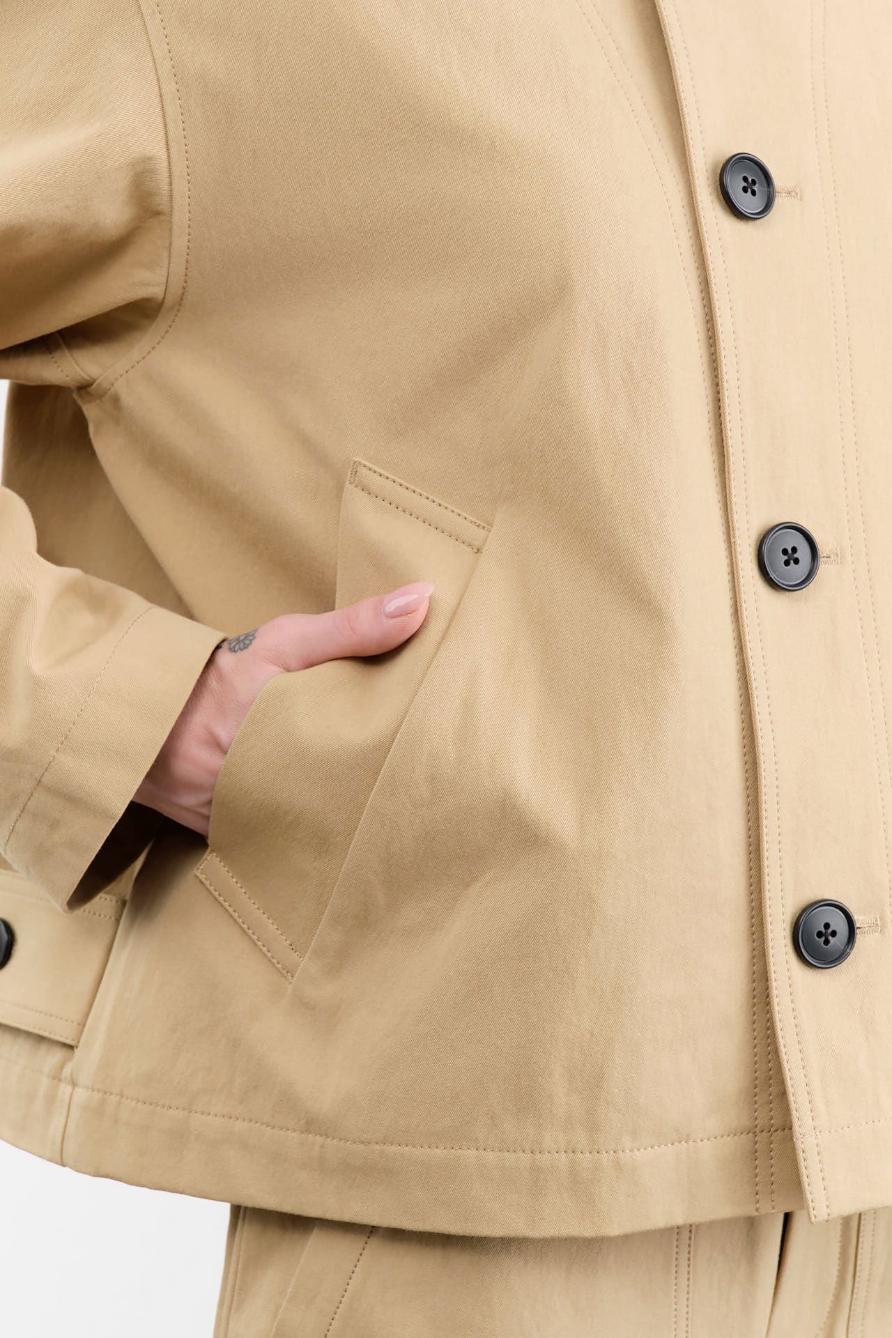 Nicholson & Nicholson Apparel Womens Jackets Romeo Chino Jacket