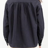 Nicholson & Nicholson Apparel Womens Blouses Seabreeze Top in Navy