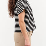Nicholson & Nicholson Apparel Womens Blouses Tina Top in Black/White