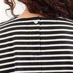 Nicholson & Nicholson Apparel Womens Blouses Tina Top in Black/White