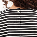Nicholson & Nicholson Apparel Womens Blouses Tina Top in Black/White