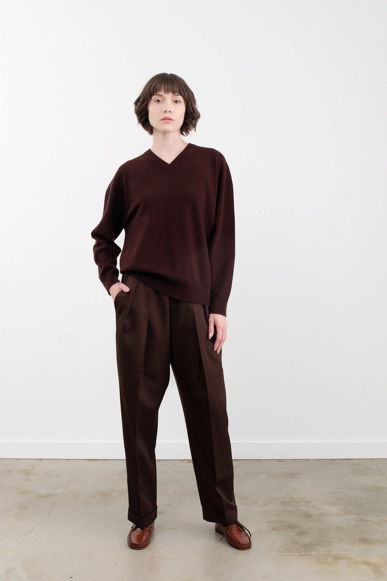 Nicholson & Nicholson Apparel Womens Pants Toby Wool Pants