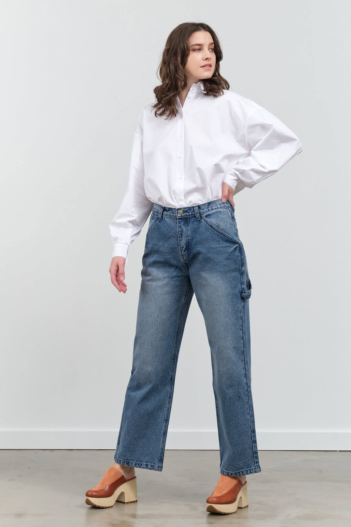 Pull-On Jeans in Keefe Wash