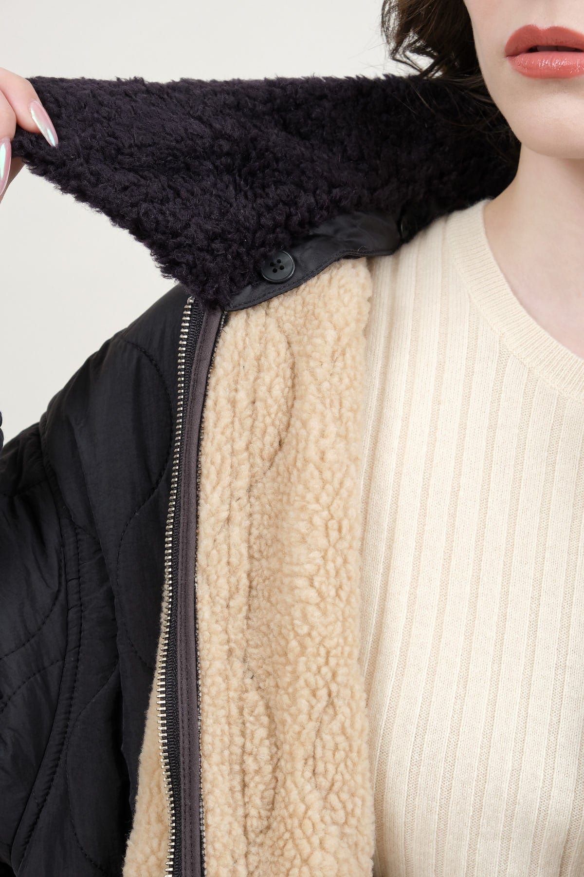 Collar on Landmark Jacket