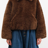 No. 6 Apparel Womens Outerwear Reversible Wicke Bomber