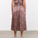 No. 6 Apparel Womens Dresses Rochelle Dress in Pink Ink Blot