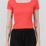 NSF Apparel Womens Blouses Noelle Top in Mars