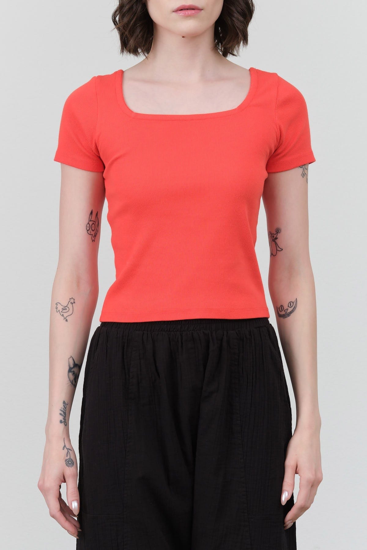 NSF Apparel Womens Blouses Noelle Top in Mars