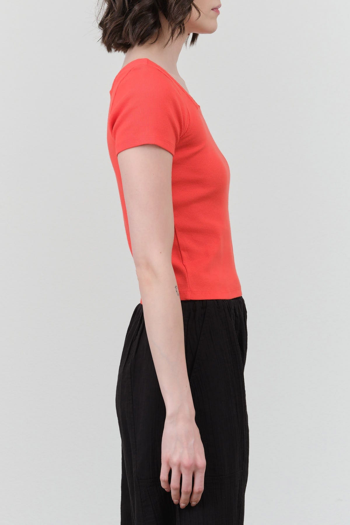 NSF Apparel Womens Blouses Noelle Top in Mars