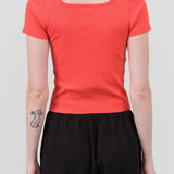 NSF Apparel Womens Blouses Noelle Top in Mars