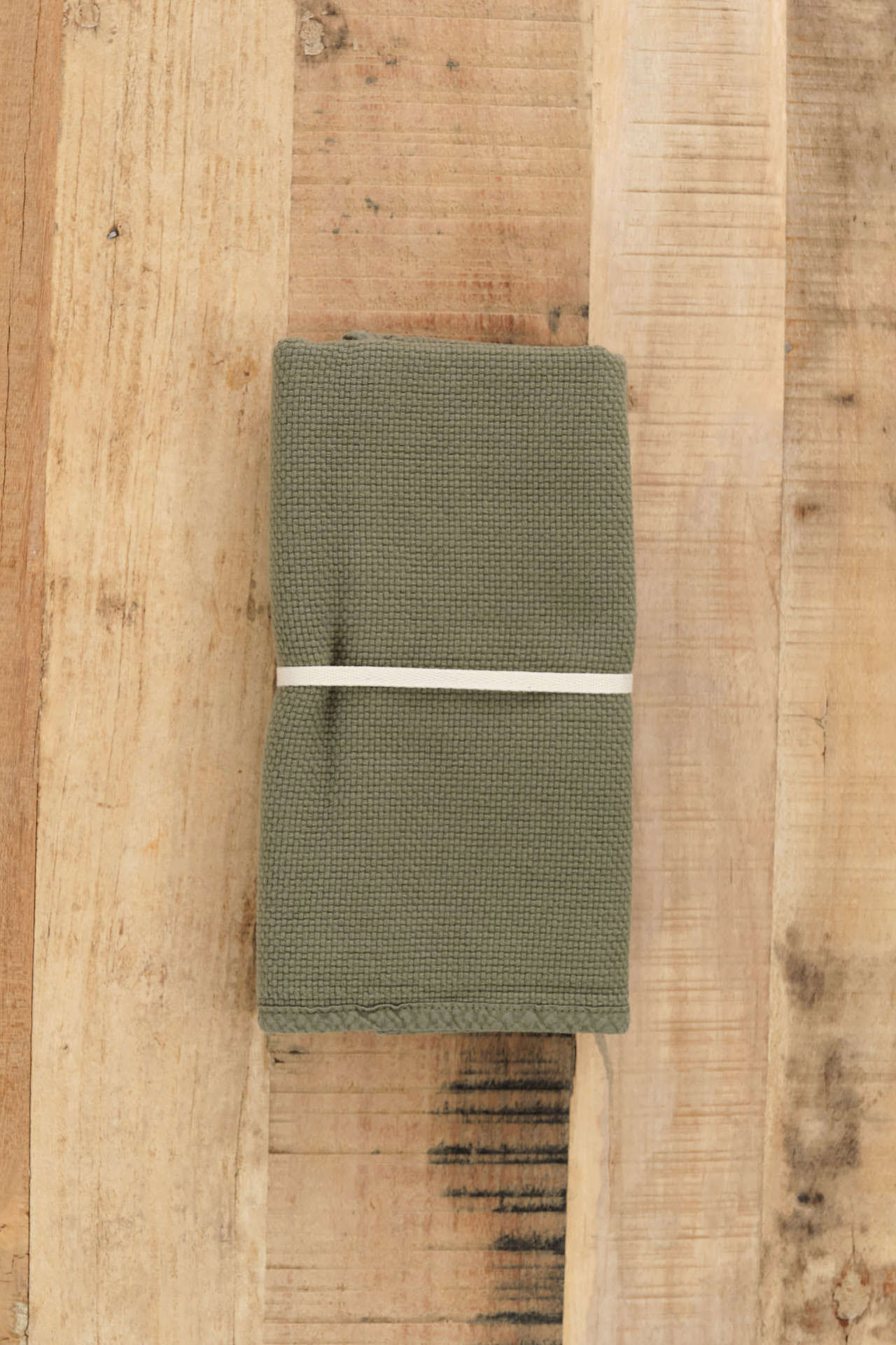 OONA Home Bath Textiles The Hand Towel Olive / 20" L X 39" W
