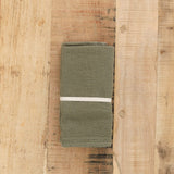 OONA Home Bath Towels The Washcloth Olive / 12" L X 20" W