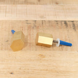Light + Ladder Home Objects Parallax Brass Wall Hook