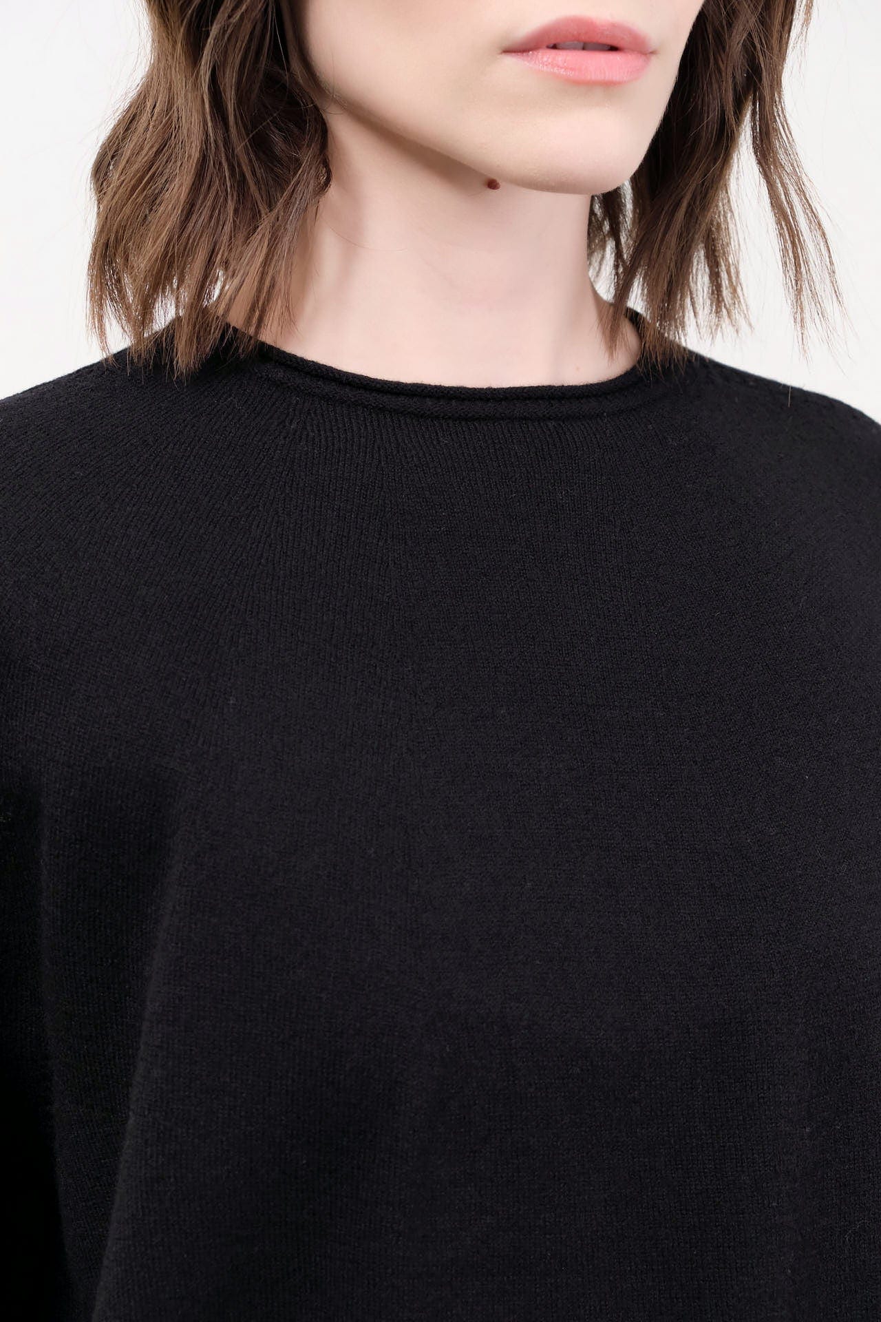Pas de Calais Apparel Womens Sweaters Airy Wool Crew Neck Pullover