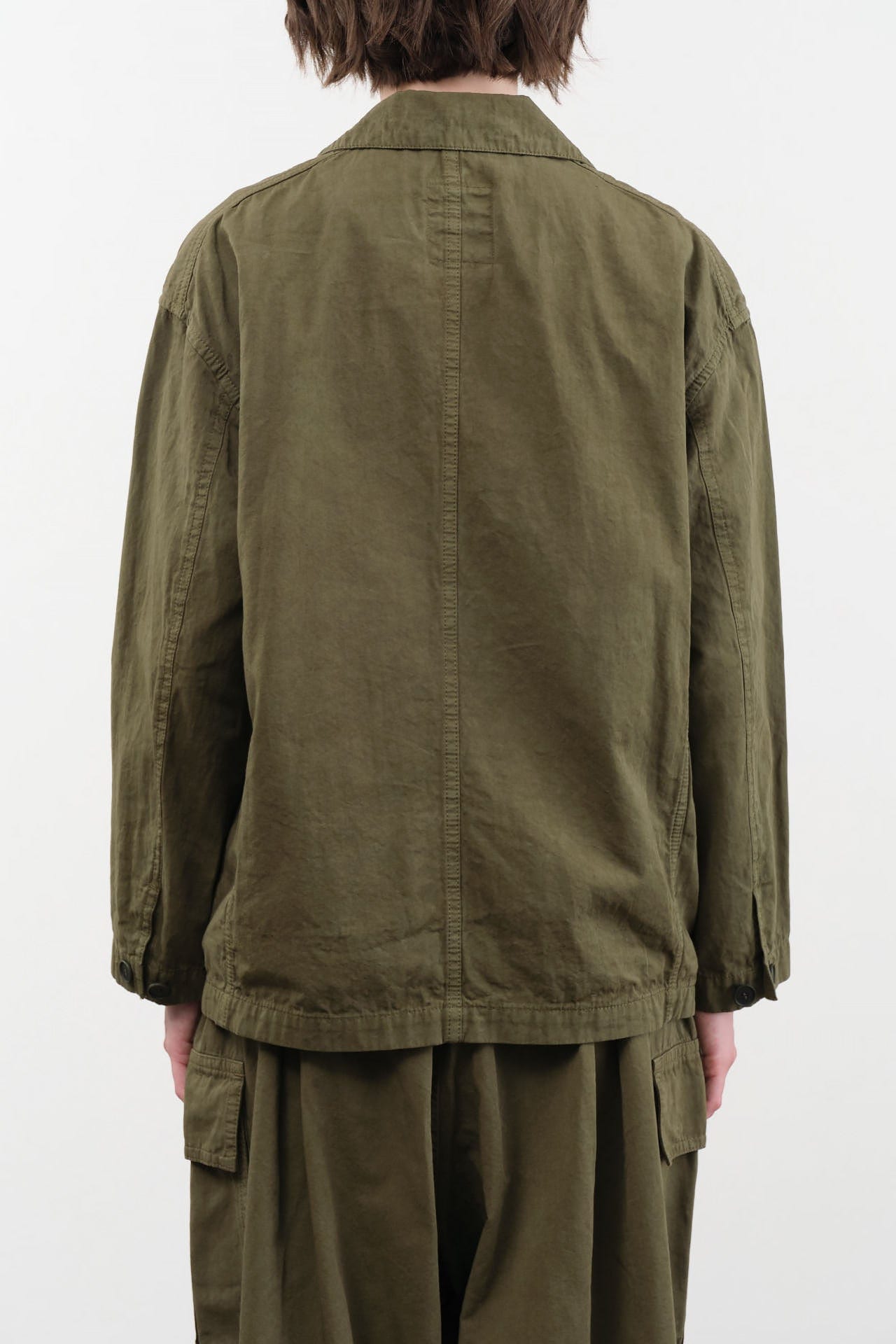 Pas de Calais Apparel Womens Jackets Cotton Grosgrain Hunting Jacket