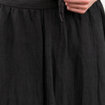 Pas de Calais Apparel Womens Skirts Cotton Ramie Hemp Long Skirt