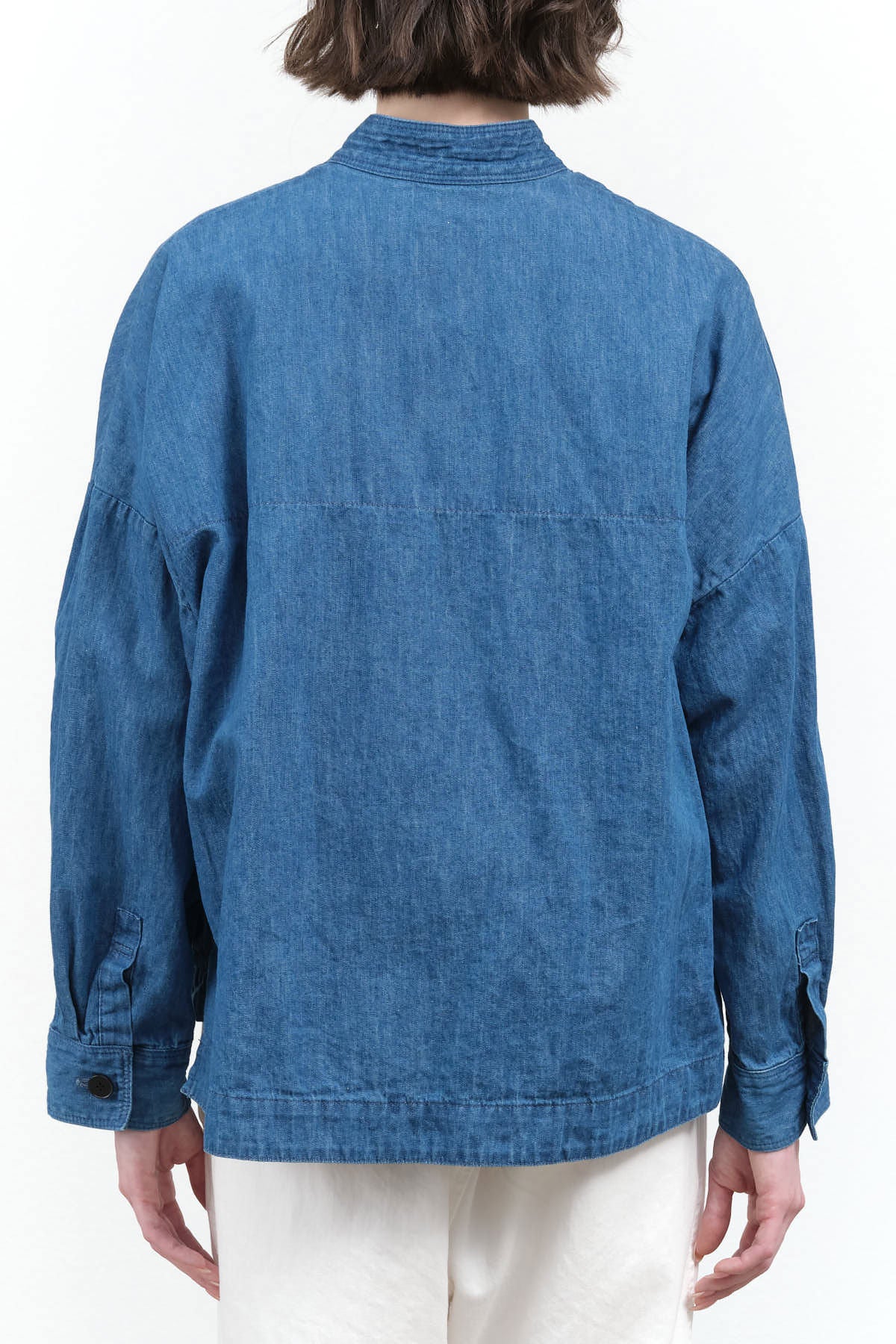 Back view of Denim Coverall Jacket