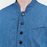 Collar view of Denim Coverall Jacket