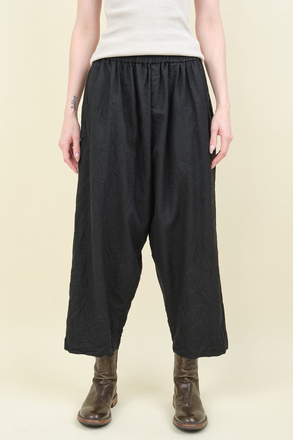 Front of Milled Twill Pants