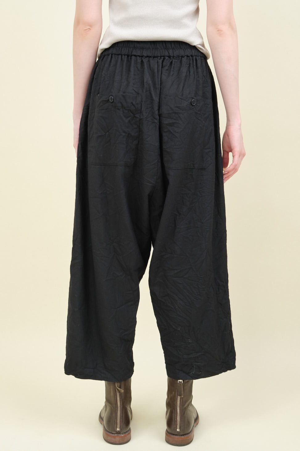 Back of Milled Twill Pants