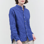 Styled view of Natural Wine Dye Blouse