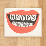 People Ive Loved Craft Stationery Birthday Lips Card