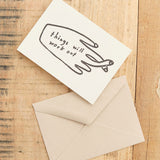 People Ive Loved Craft Stationery Things Will Work Out Card