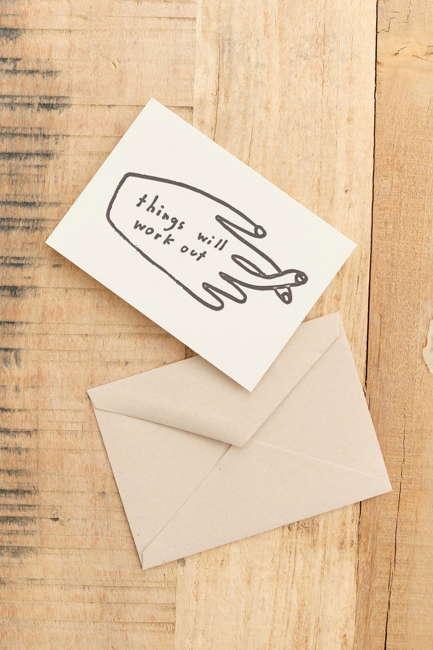 People Ive Loved Craft Stationery Things Will Work Out Card
