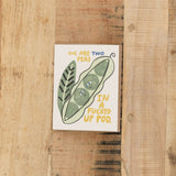 People Ive Loved Craft Stationery Two Blue-Eyed Peas Card