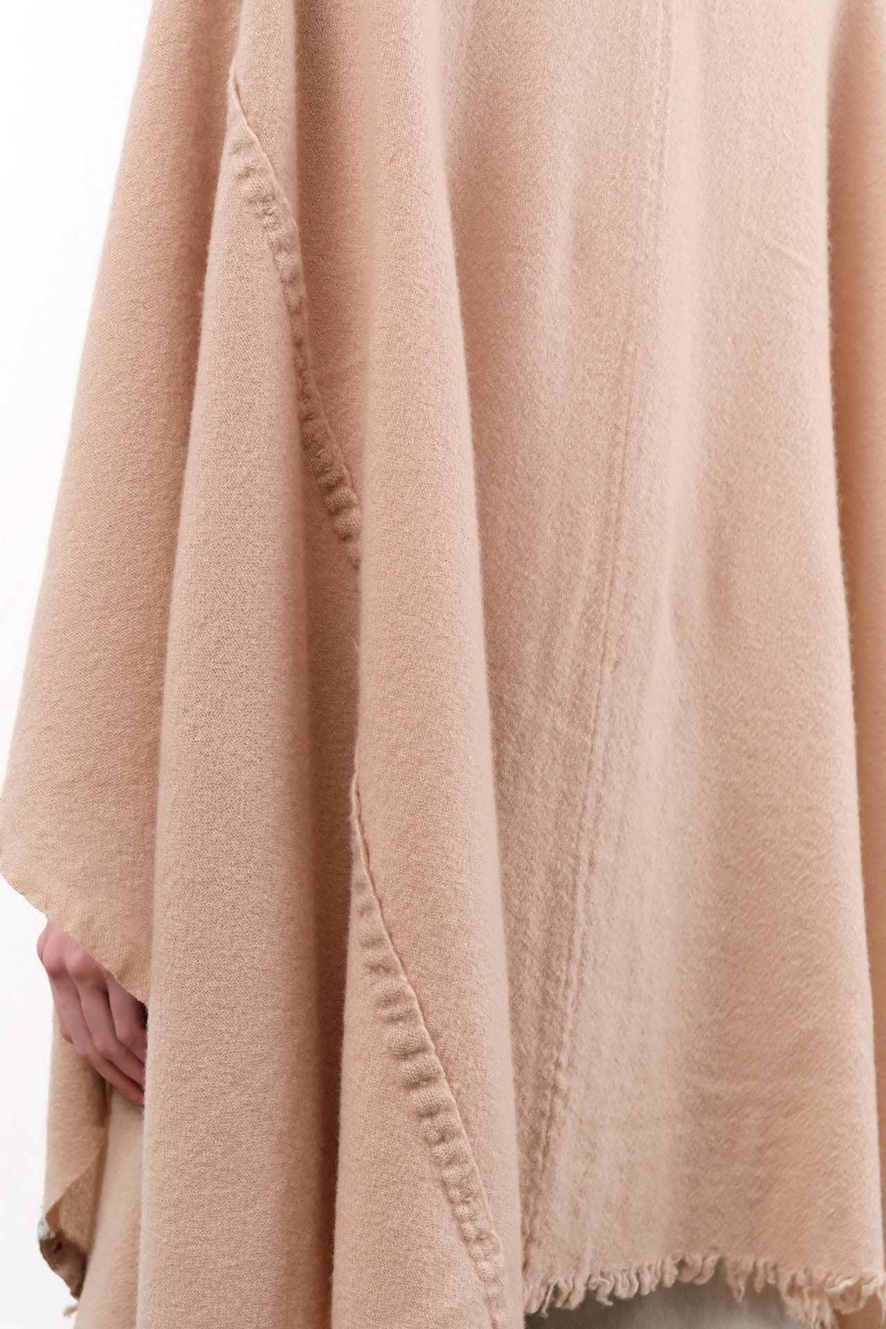 Private 0204 Accessories Scarves 1810 Pucho Cashmere Vintage Finish Scarf Sanda / One Size