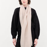 Private 0204 Accessories Scarves 601 Net Cashmere Scarf in Champagne Champagne / One Size