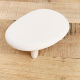 Tina Frey Designs Home Kitchen Serving Puddle Small Elevated Platter White