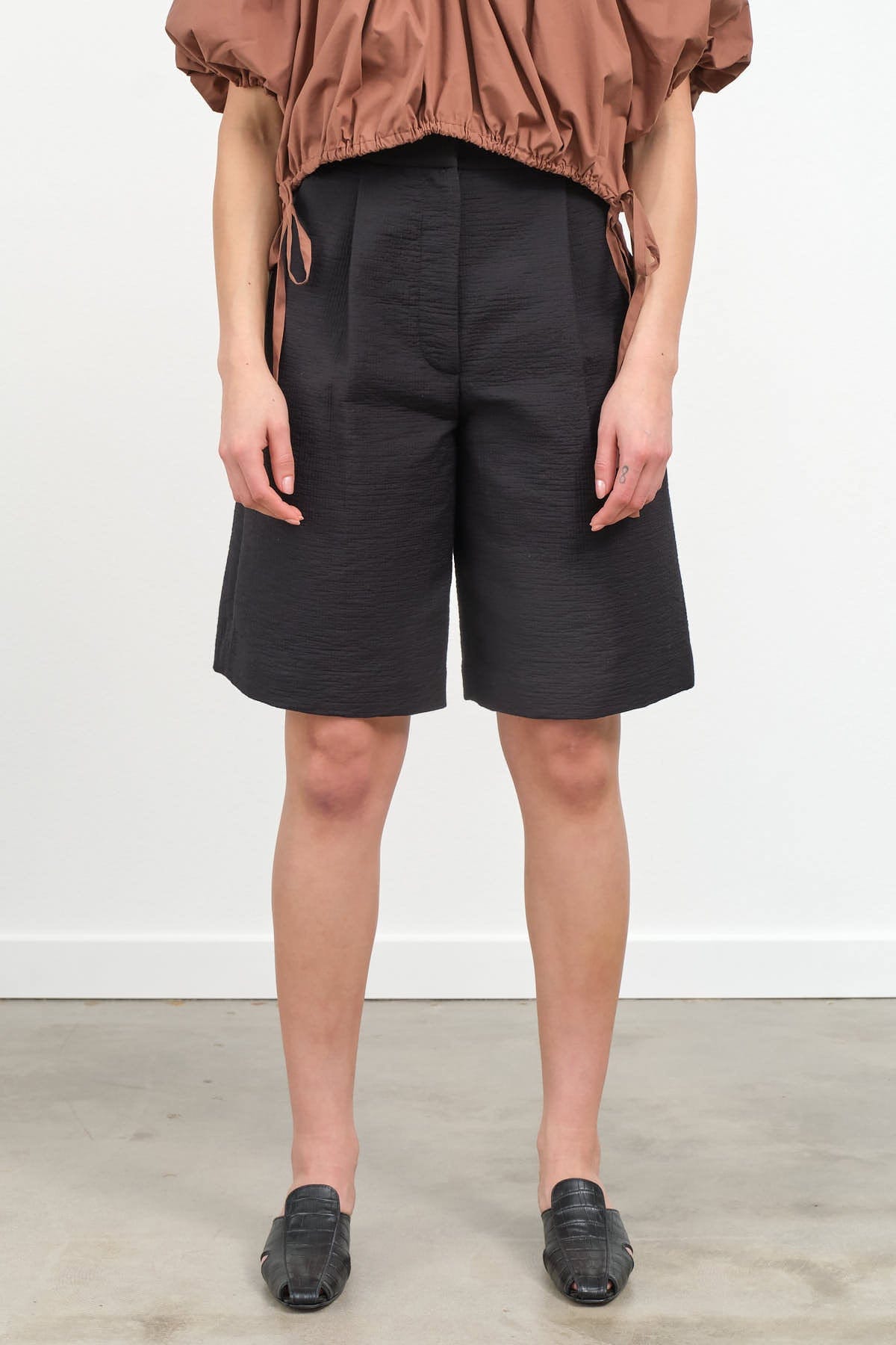 Rachel Comey Apparel Womens Shorts Linberg Short Black / 00